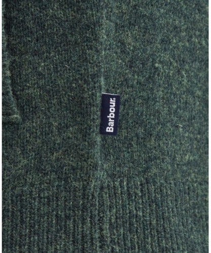 Barbour Talder Half Zip Strickpullover | Grün
