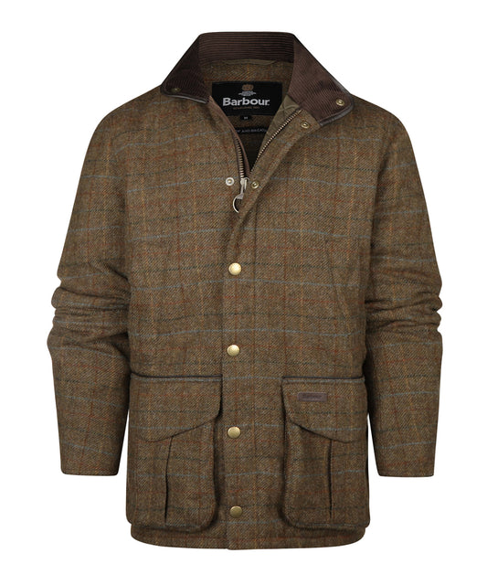 Hereford Tweed Wool Jacket | Green Check