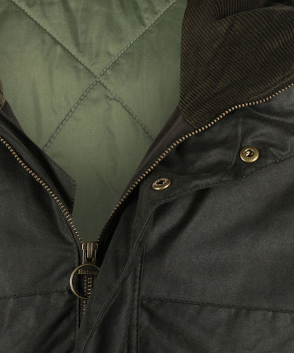 Bleaberry Wax Jacket | Fern