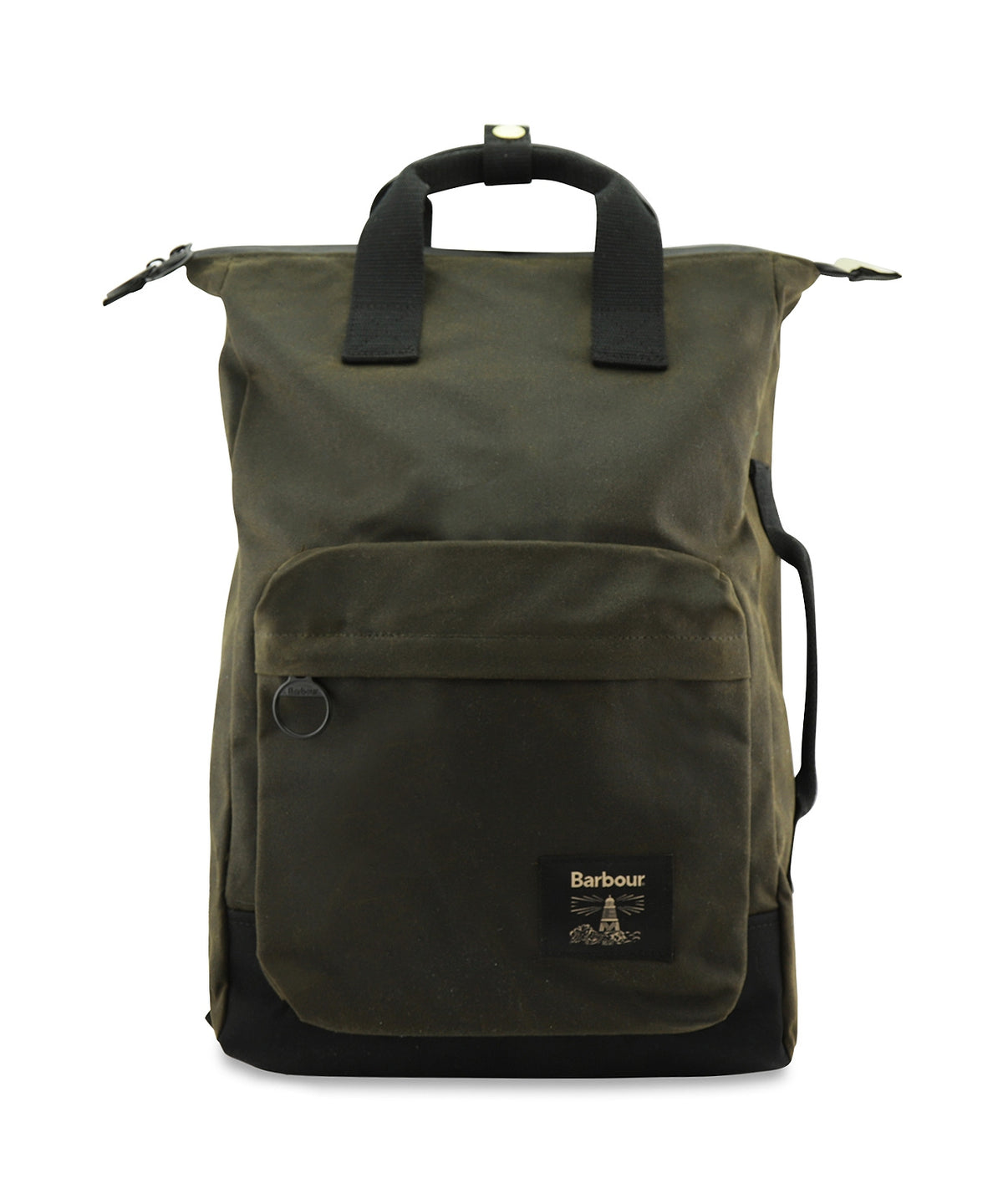 Barbour Field Wax Rucksack | Grün