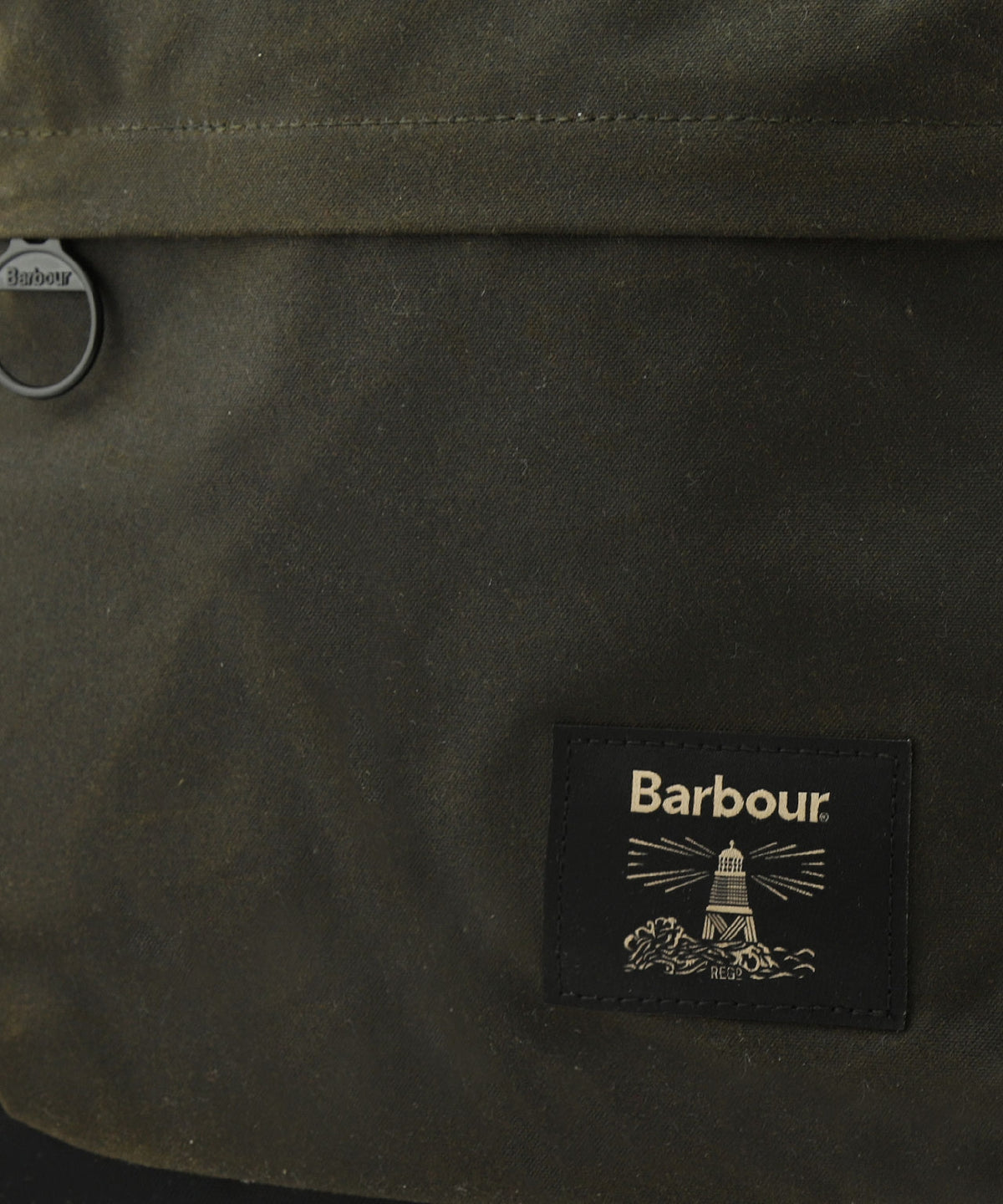 Barbour Field Wax Rucksack | Grün