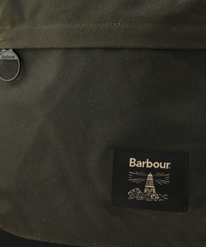 Barbour Field Wax Rucksack | Grün