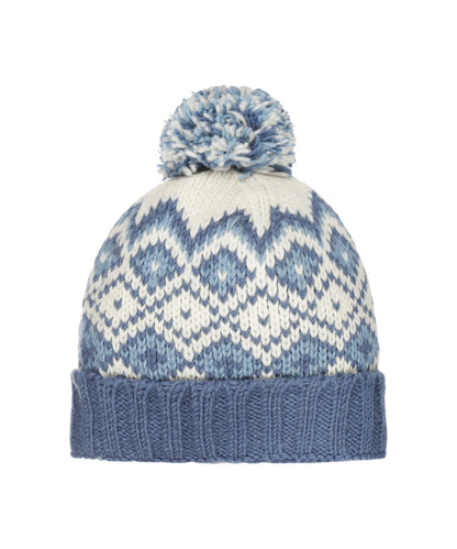 Mütze mit Wollfleece-Futter | Blau