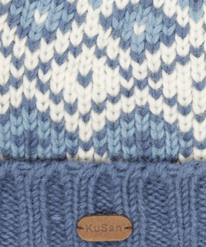 Mütze mit Wollfleece-Futter | Blau