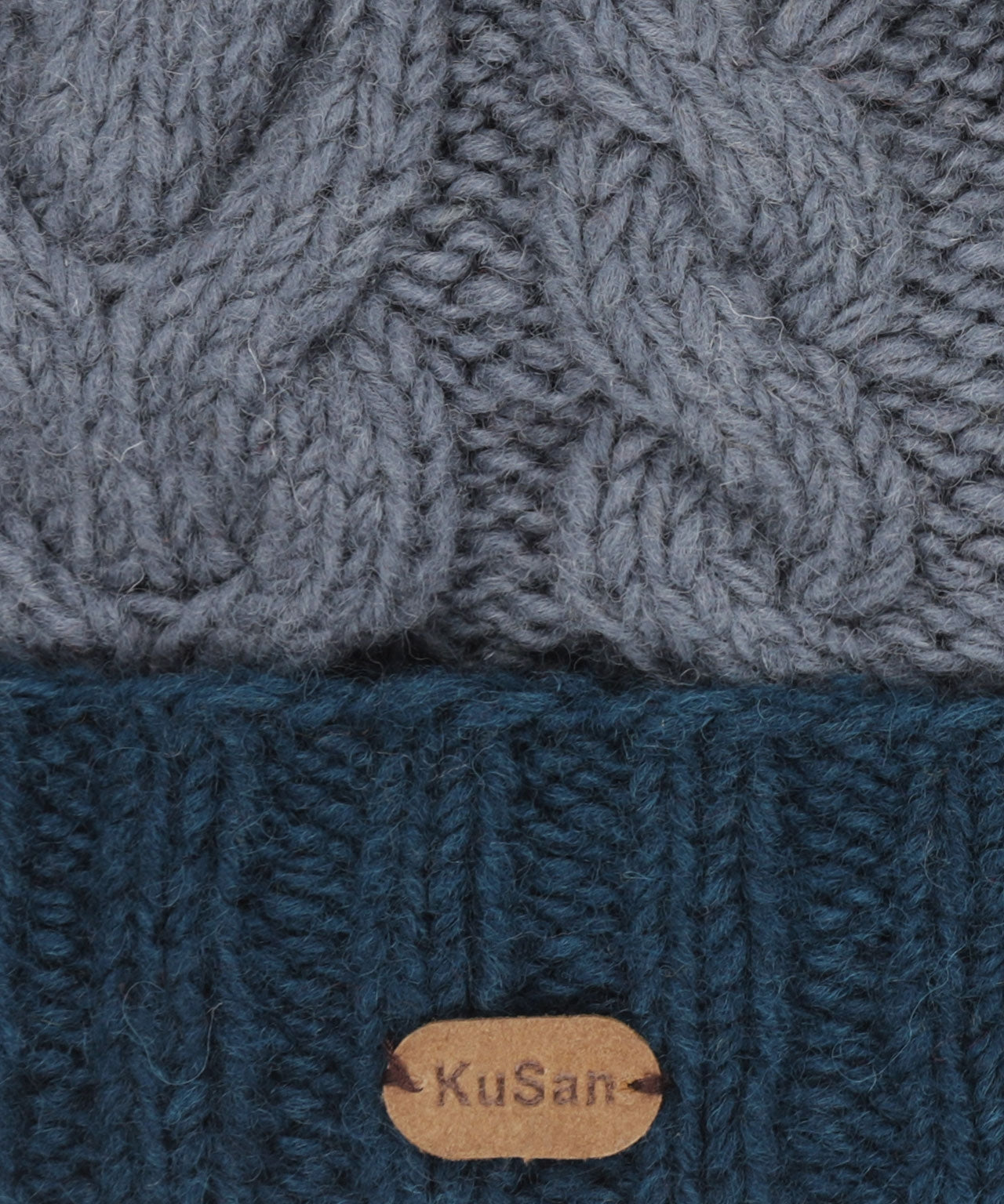 Mütze mit Wollfleece-Futter | Blau