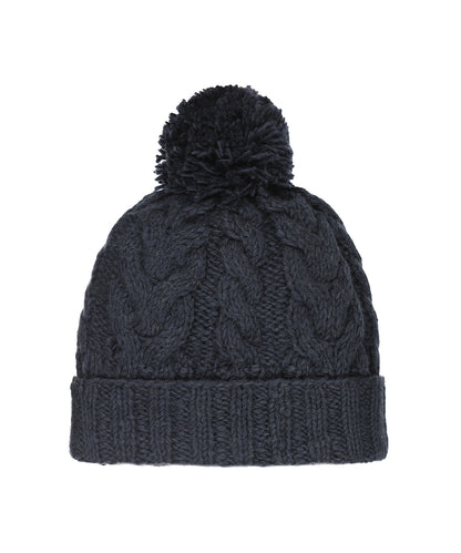 Mütze mit Wollfleece-Futter | Marineblau