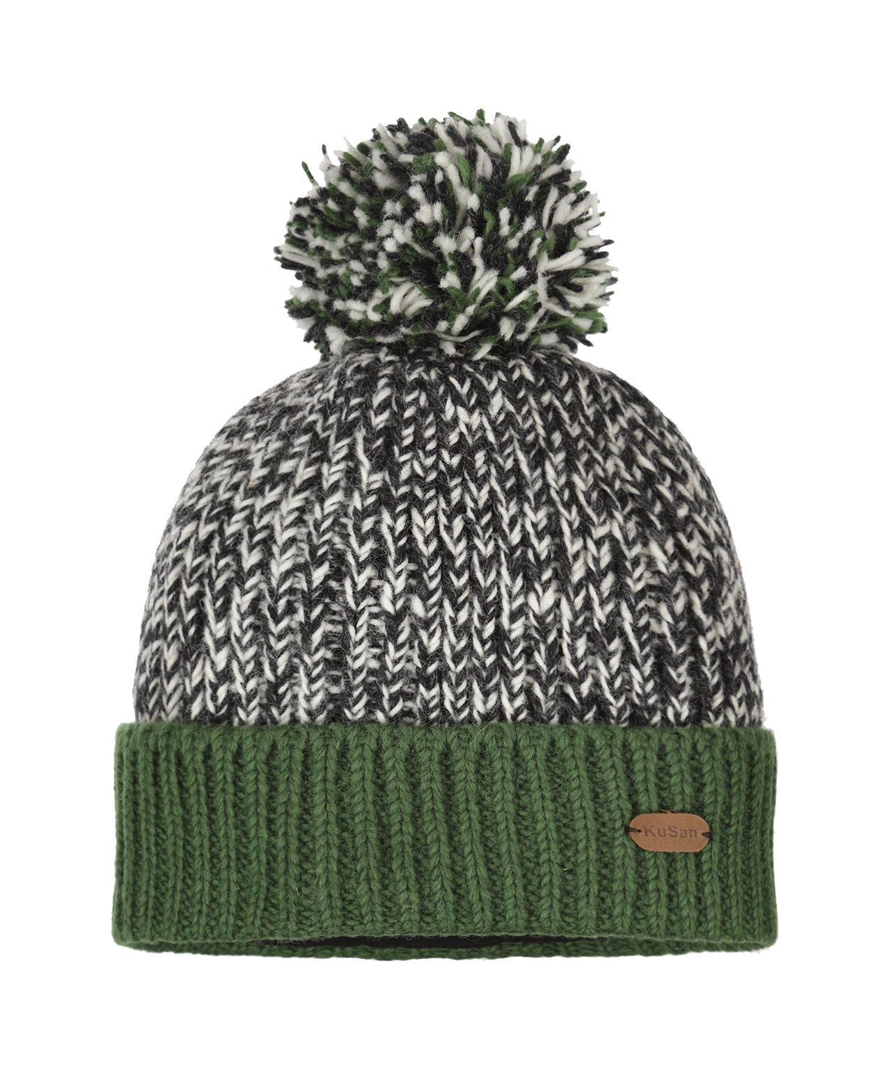 Hat Wool Fleece Lining | Green