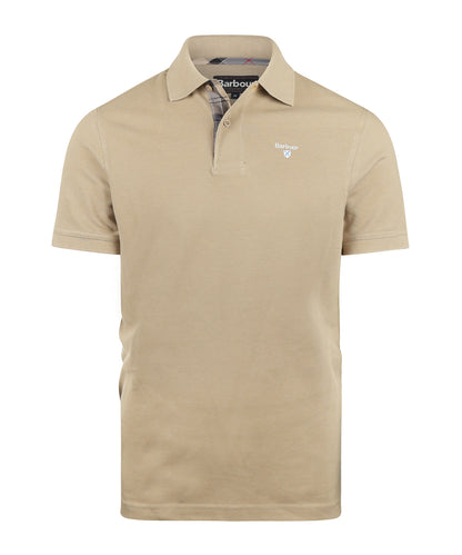 Barbour Tartan Pique Polo | Brown