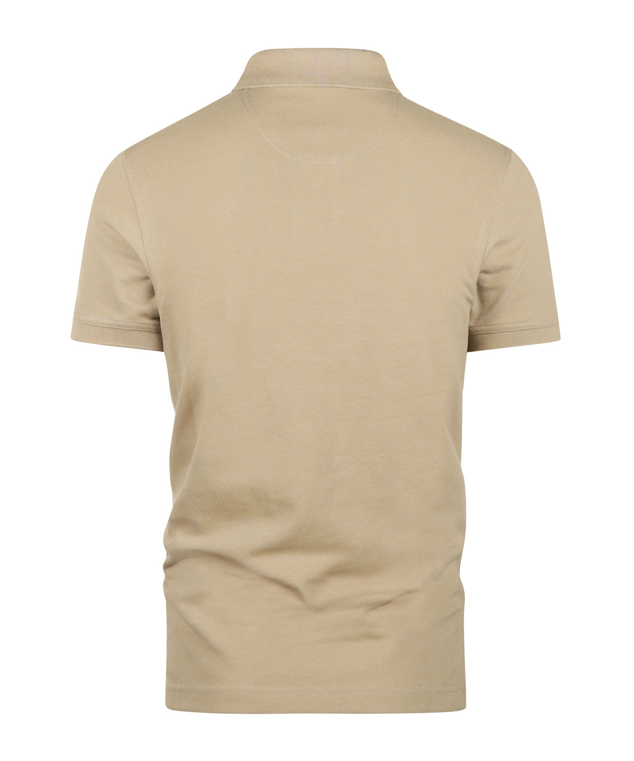 Barbour Tartan Pique Polo | Brown