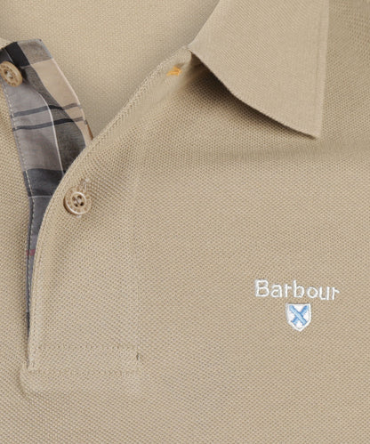 Barbour Tartan Pique Polo | Brown