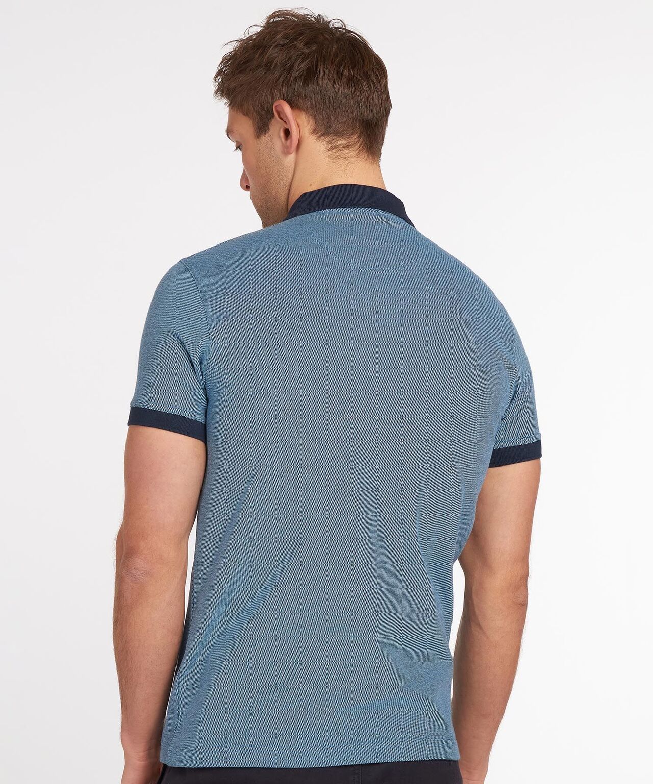 Barbour Polo Essential Sports Mix | Nachtblau