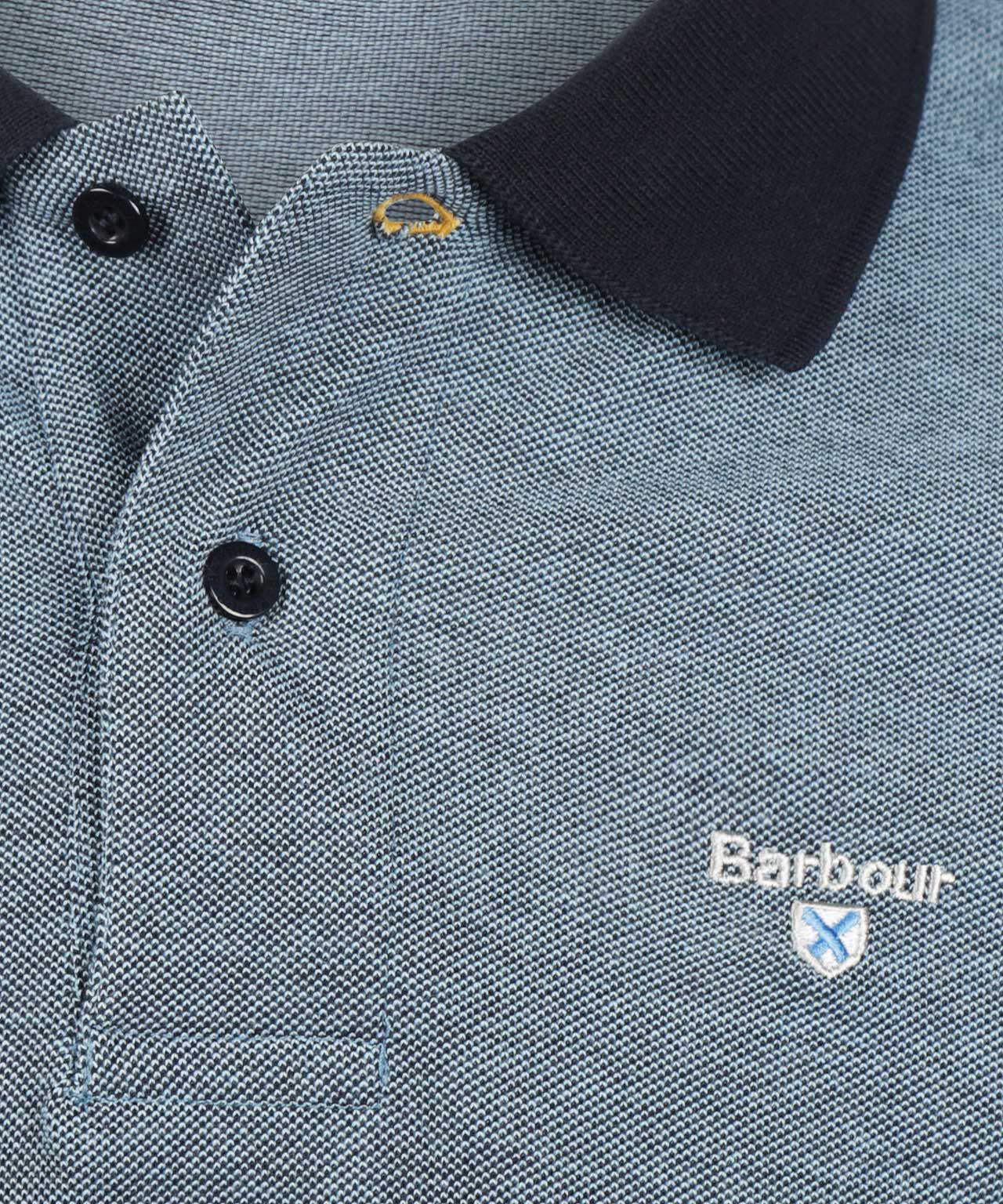 Barbour Polo Essential Sports Mix | Nachtblau