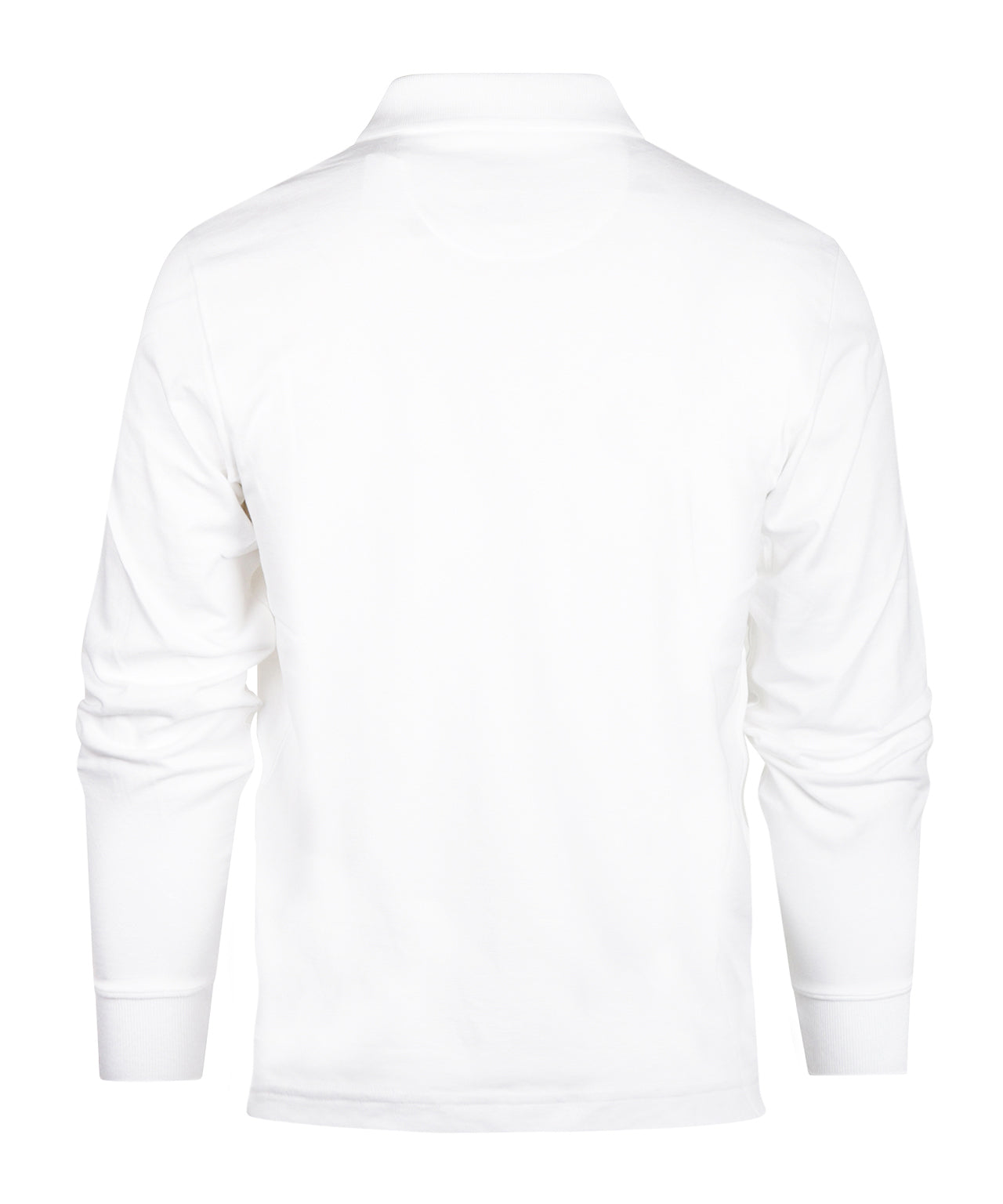 Reed Polo Langarm | Weiß