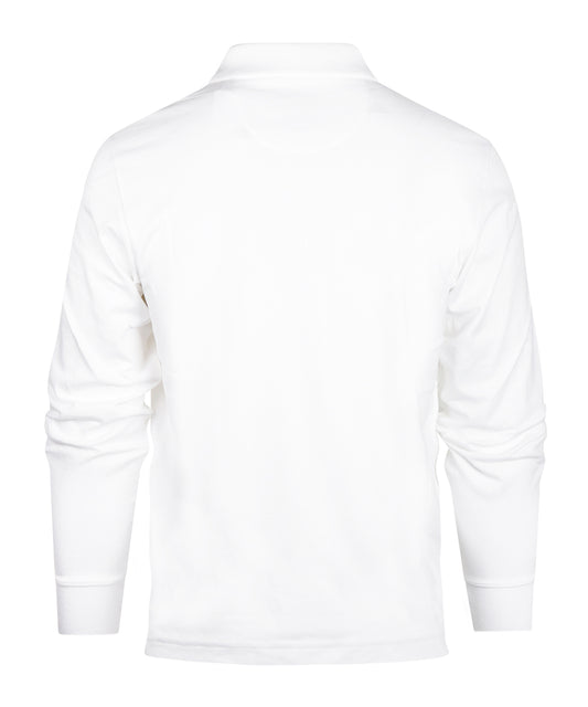 Polo lange mouw | White