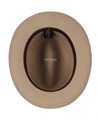 Mayser Hat Homburg | Brown