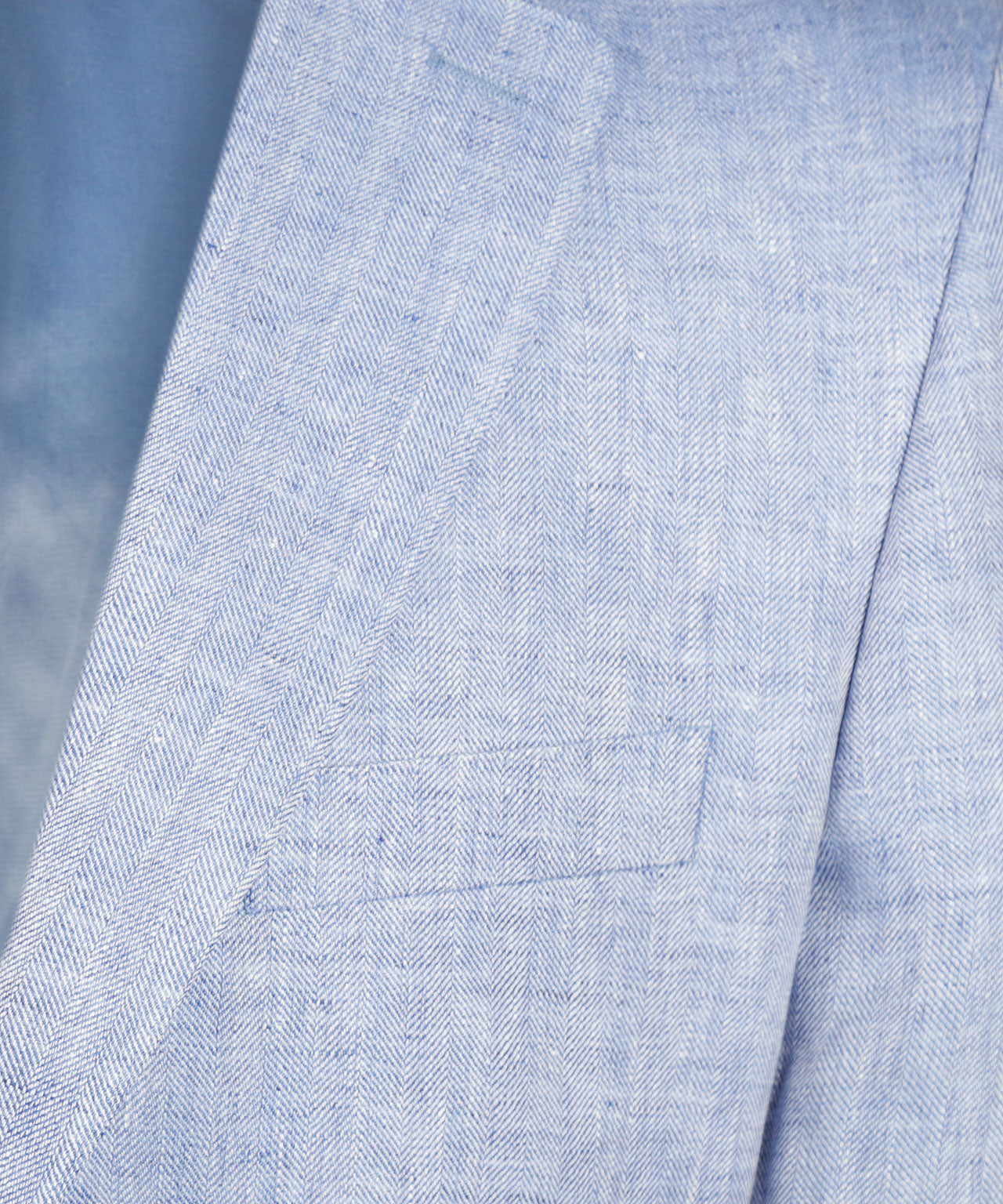 Leinenanzugjacke | Blau