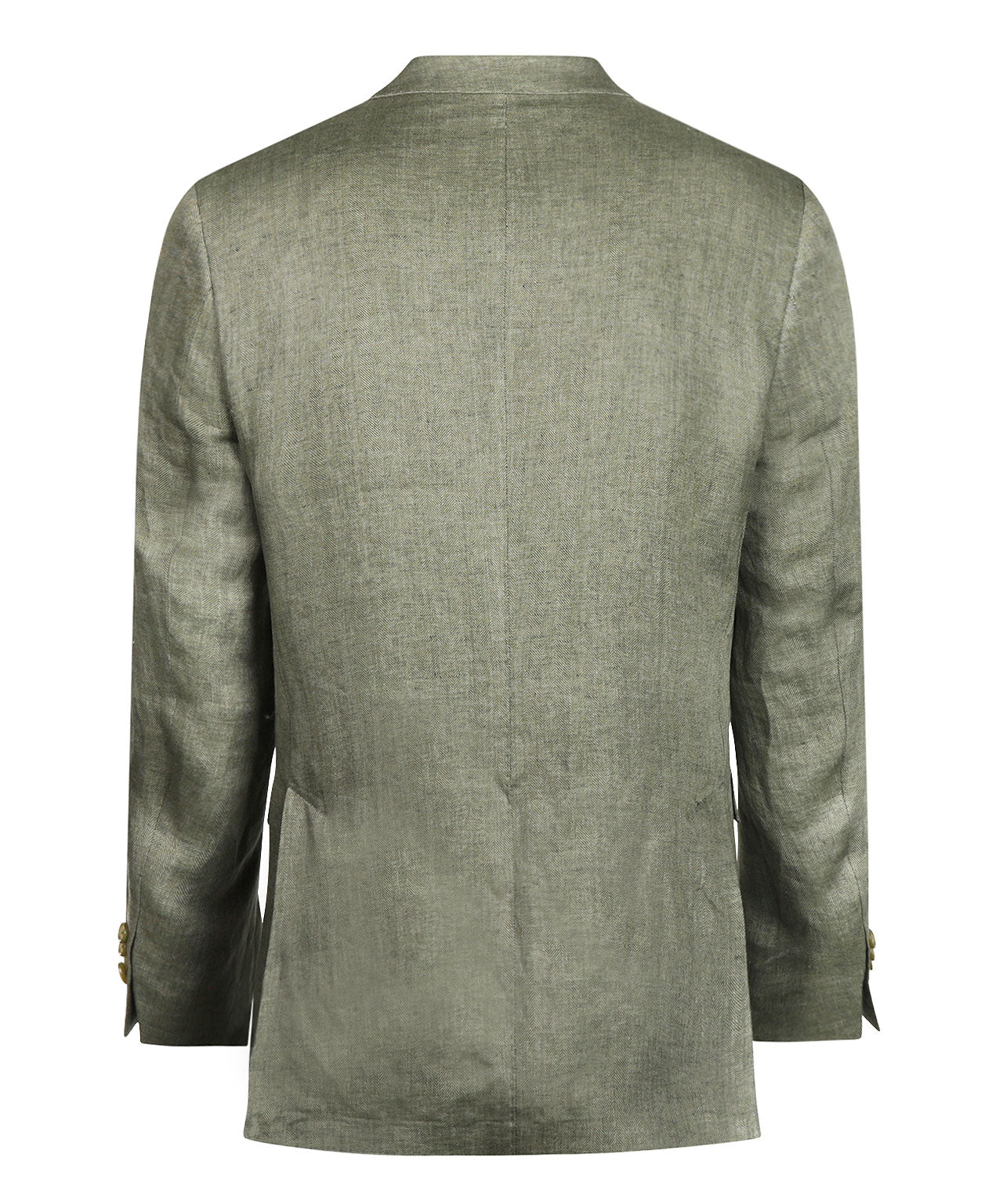 Leinenanzugjacke | Grün