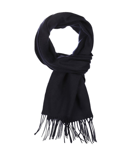 Sjaal 100% Cashmere | Navy
