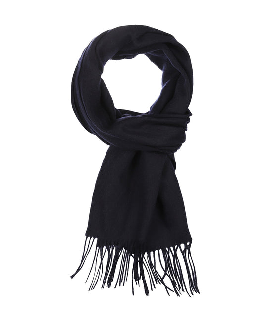 Schal aus 100 % Kaschmir | Marineblau