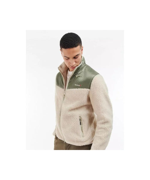 Barbour Axis Fleece Jacket | Ecru