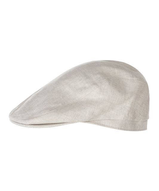 Klassieke Cap 100% Linnen | Lichtbeige