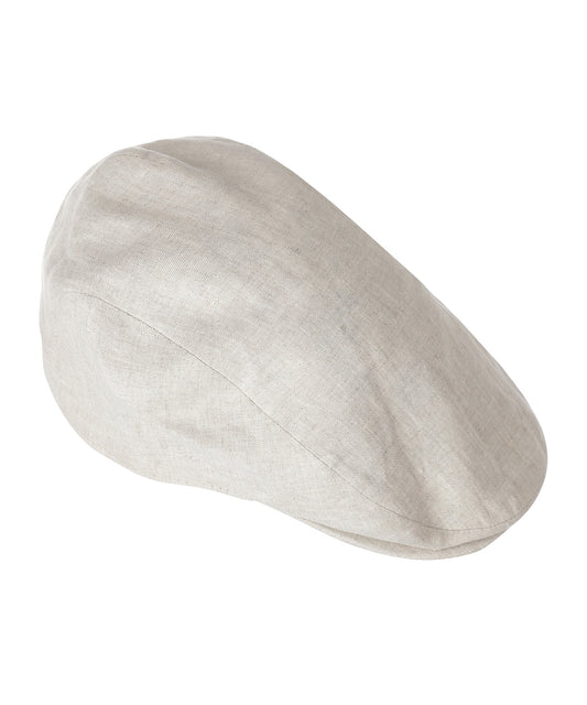 Klassieke Cap 100% Linnen | Lichtbeige