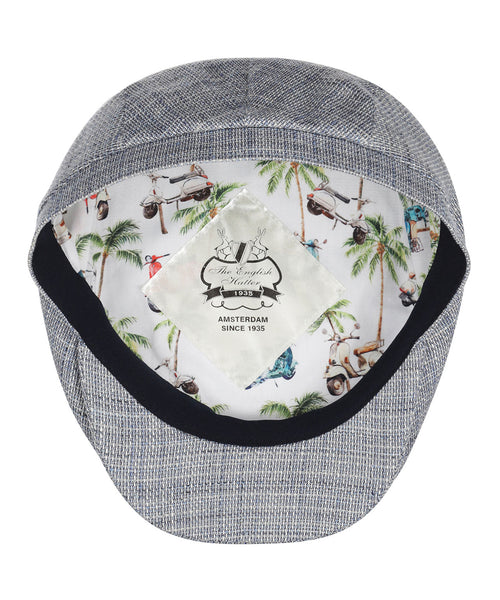 Klassieke Cap Katoen/Linnen | Blauw