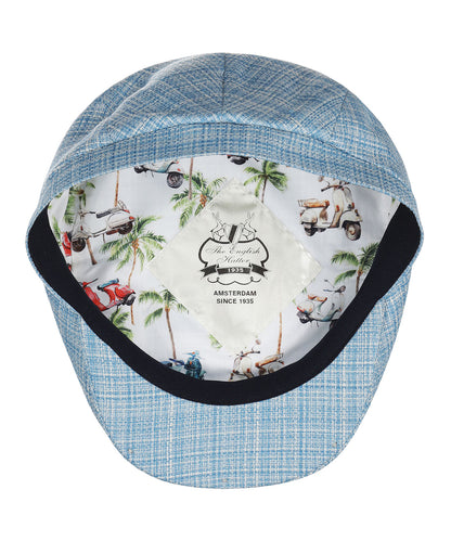 Classic Cap 53% Silk 47% Wool | Blue