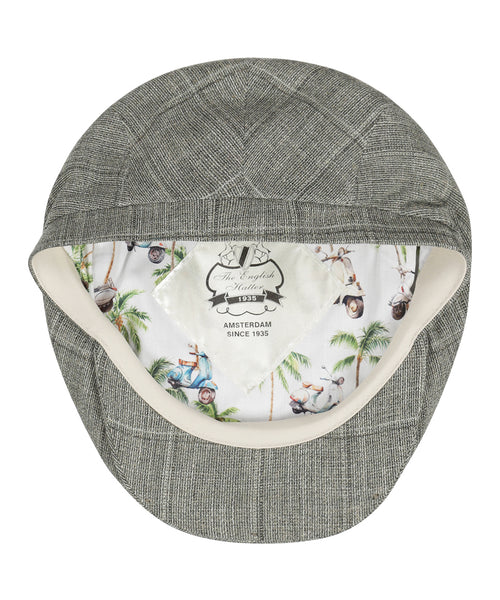 Klassieke Cap Viscose/Linnen | Groen