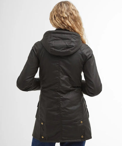 Barbour Bower Wachsjacke Damen | Grün