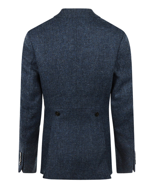 Kolbert Harris Tweed Dames | Donkerblauw melange