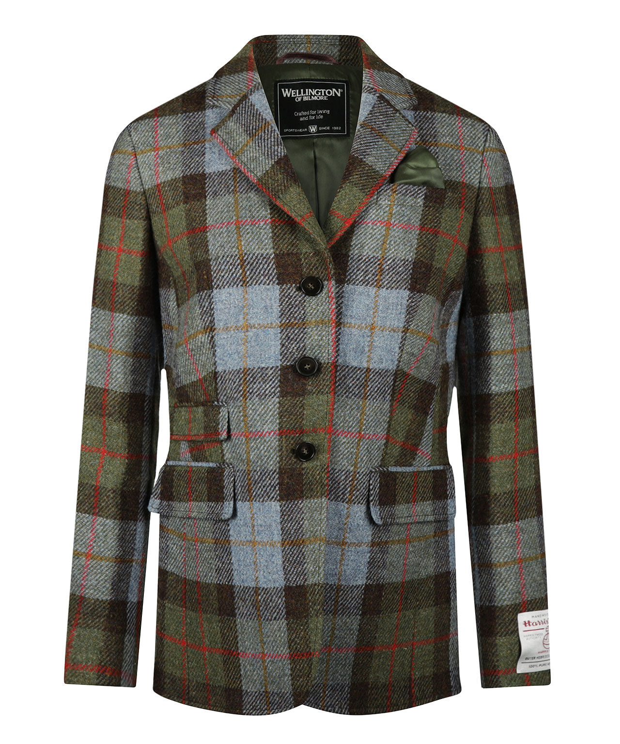 Kolbert Harris Tweed Dames | Highland Check