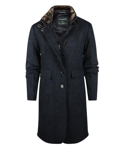 Tweedjacke für Damen | Blau