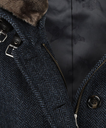 Tweedjacke für Damen | Blau