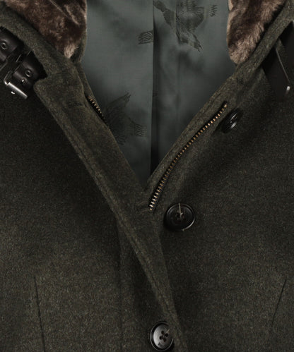 Tweedjacke für Damen | Grün