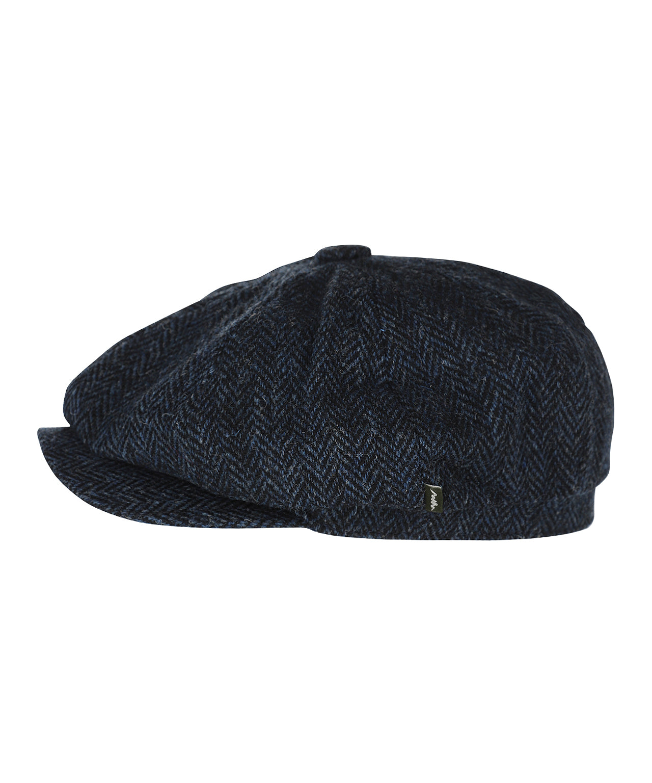 Scott Harris Tweed Newsboy Cap | Blue