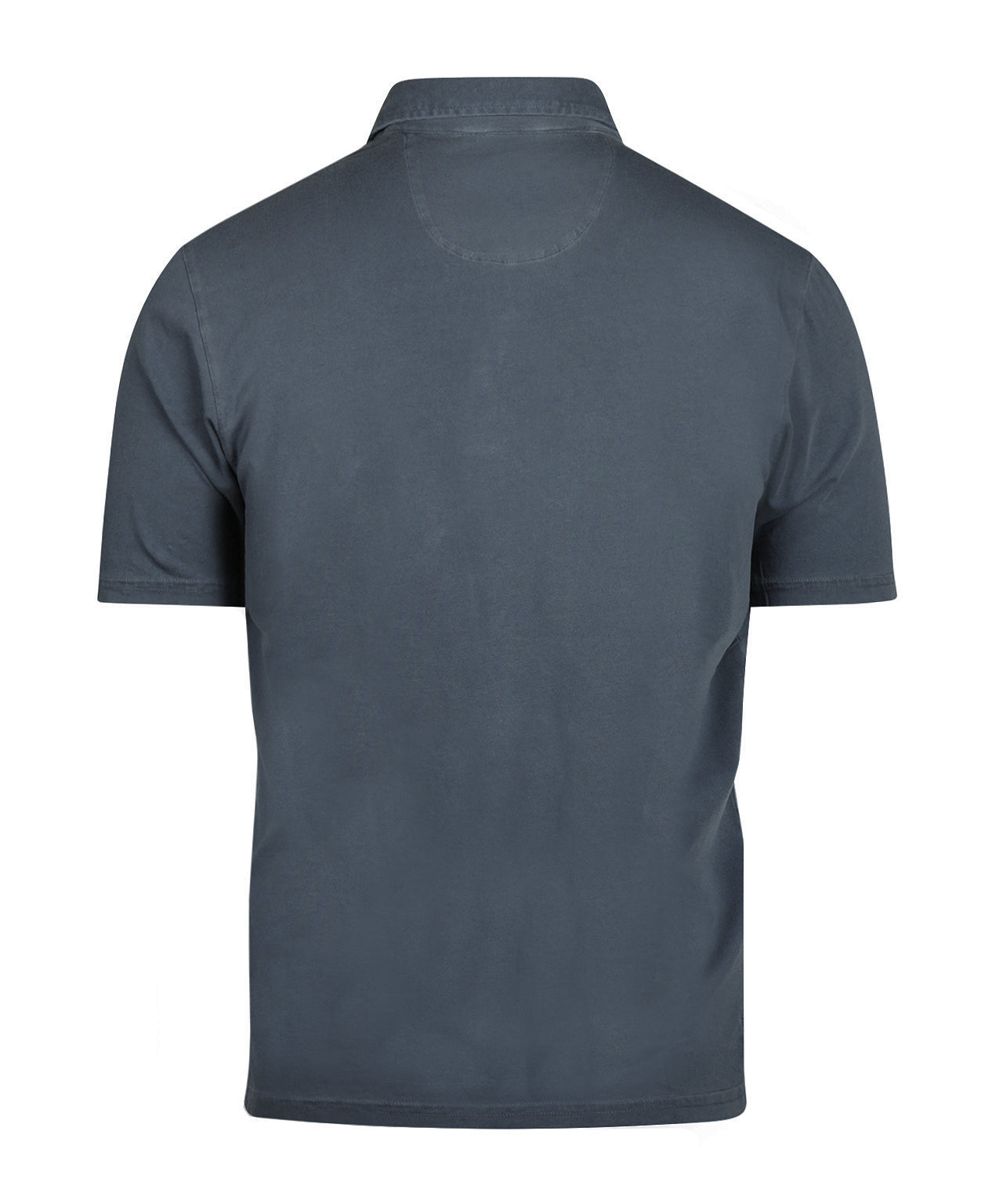 Lässiges Jersey-Polohemd, Kurzarm | Marineblau