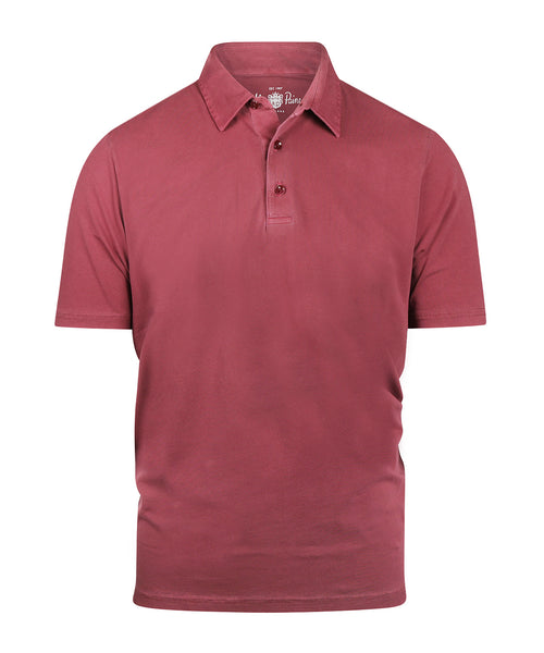Casual Piqué Polo Korte Mouw | Rood