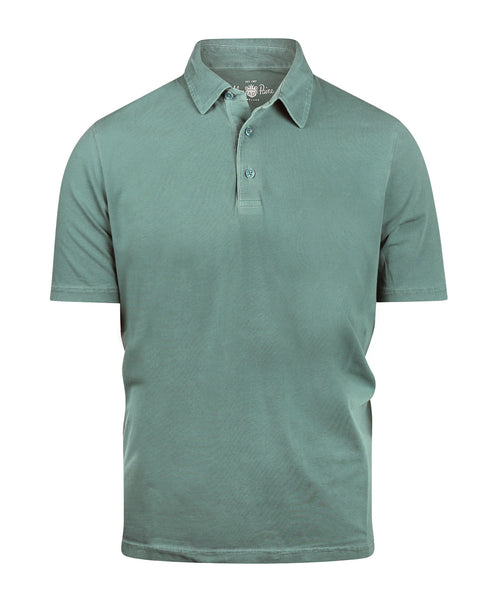 Casual Piqué Polo Korte Mouw | Groen