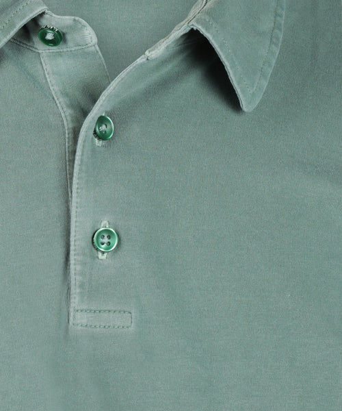 Casual Piqué Polo Korte Mouw | Groen