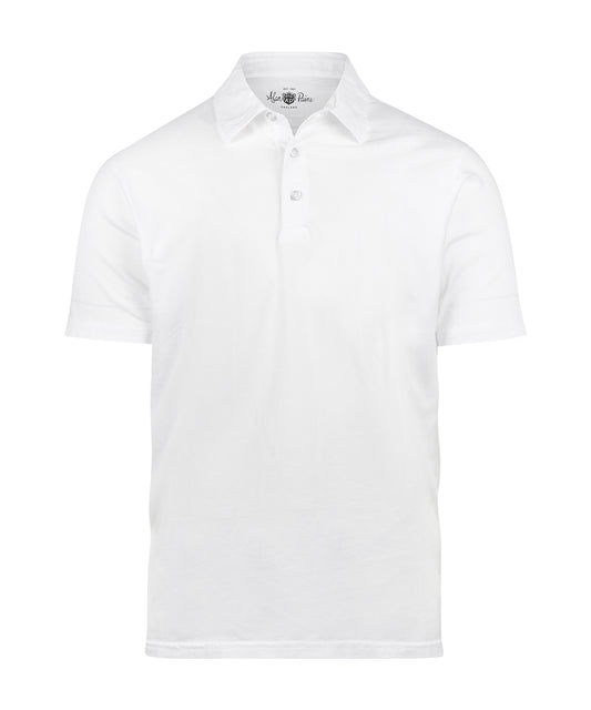 Polo korte mouw | White