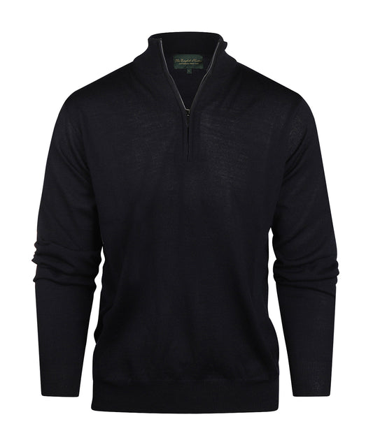 Merino Turtle rits | Navy