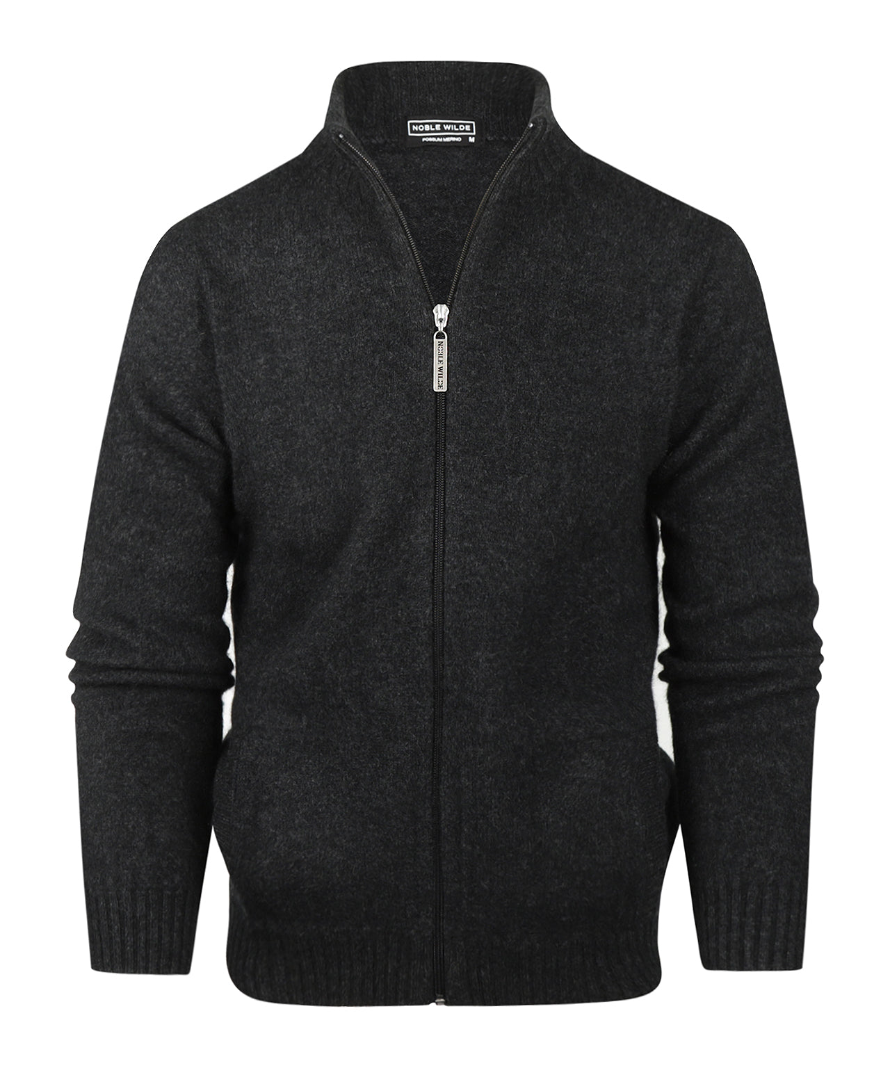 Noble Wilde Zip Vest | Anthracite Gray