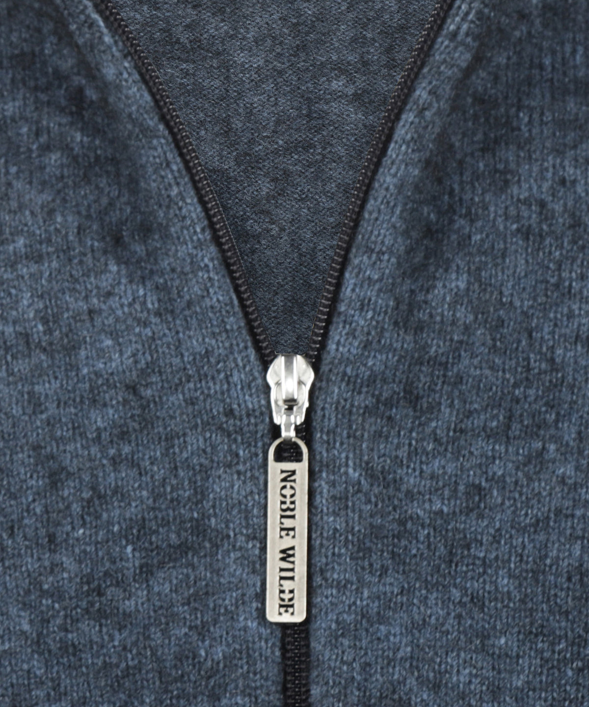 Noble Wilde Zip Vest | Blue