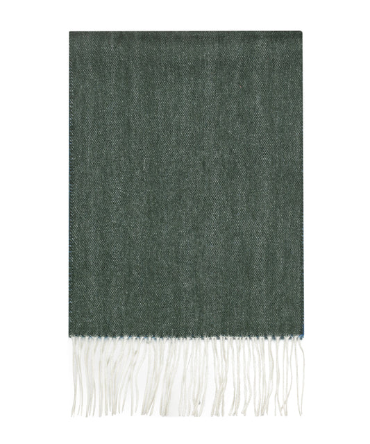 Sjaal 100% Cashmere | Groen Blauw