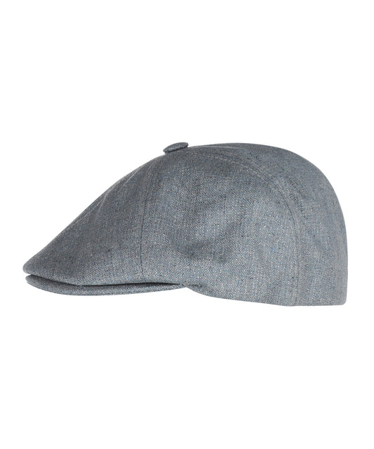Cap 100% Zijde | Blauw