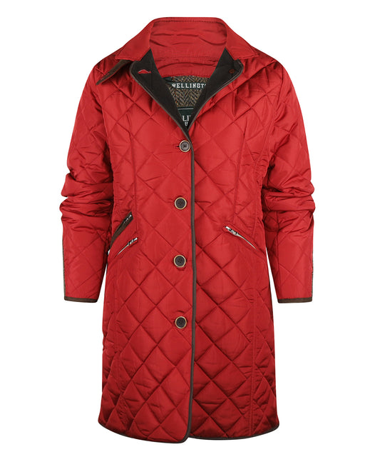 Quilt Jas Dames | Rood