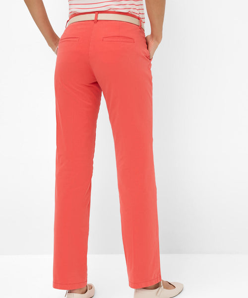 Brax Broek Dames Maron | Rood