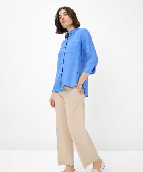Brax Dames Blouse Vicki | Blauw