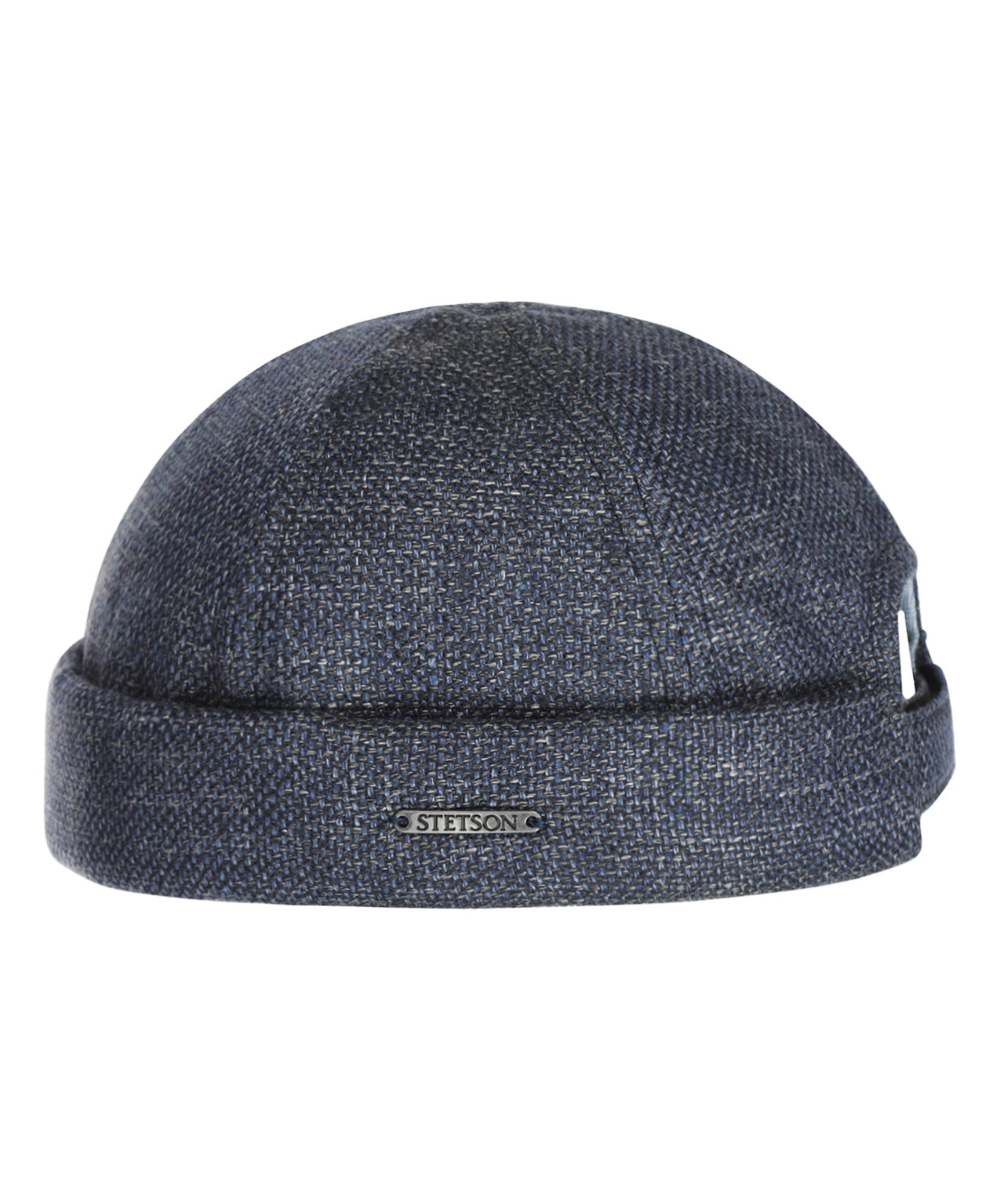Stetson Docker Schurwolle/Leinen | Blau